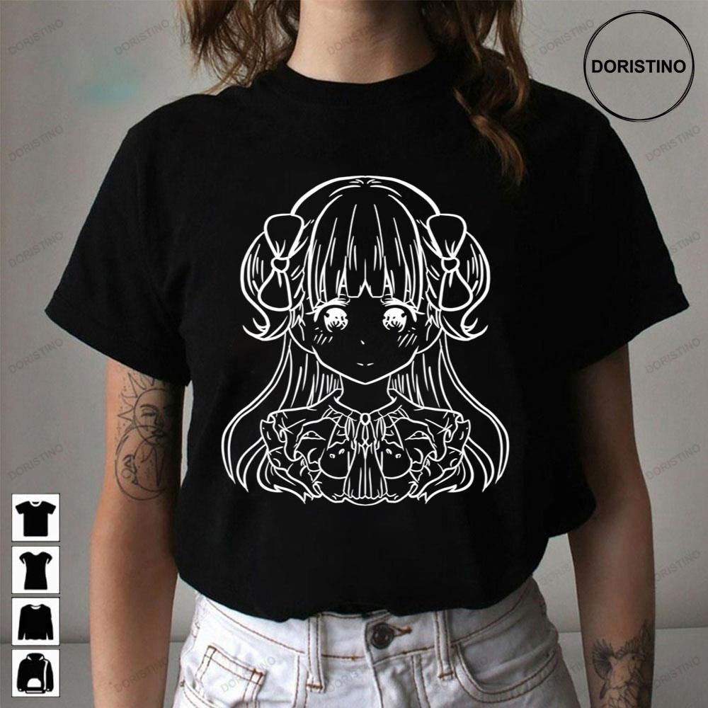 Emilico Living Doll Long Hair Girl Shadows House Limited Edition T-shirts